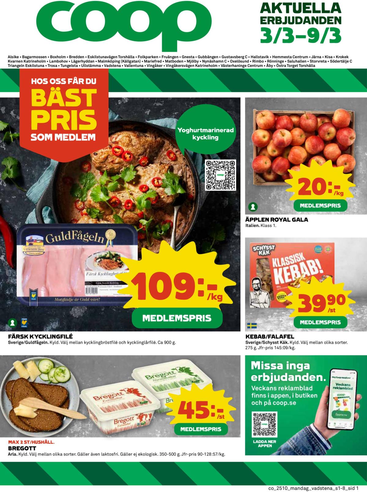 Coop-reklambladet giltigt från 03/03 - 09/03