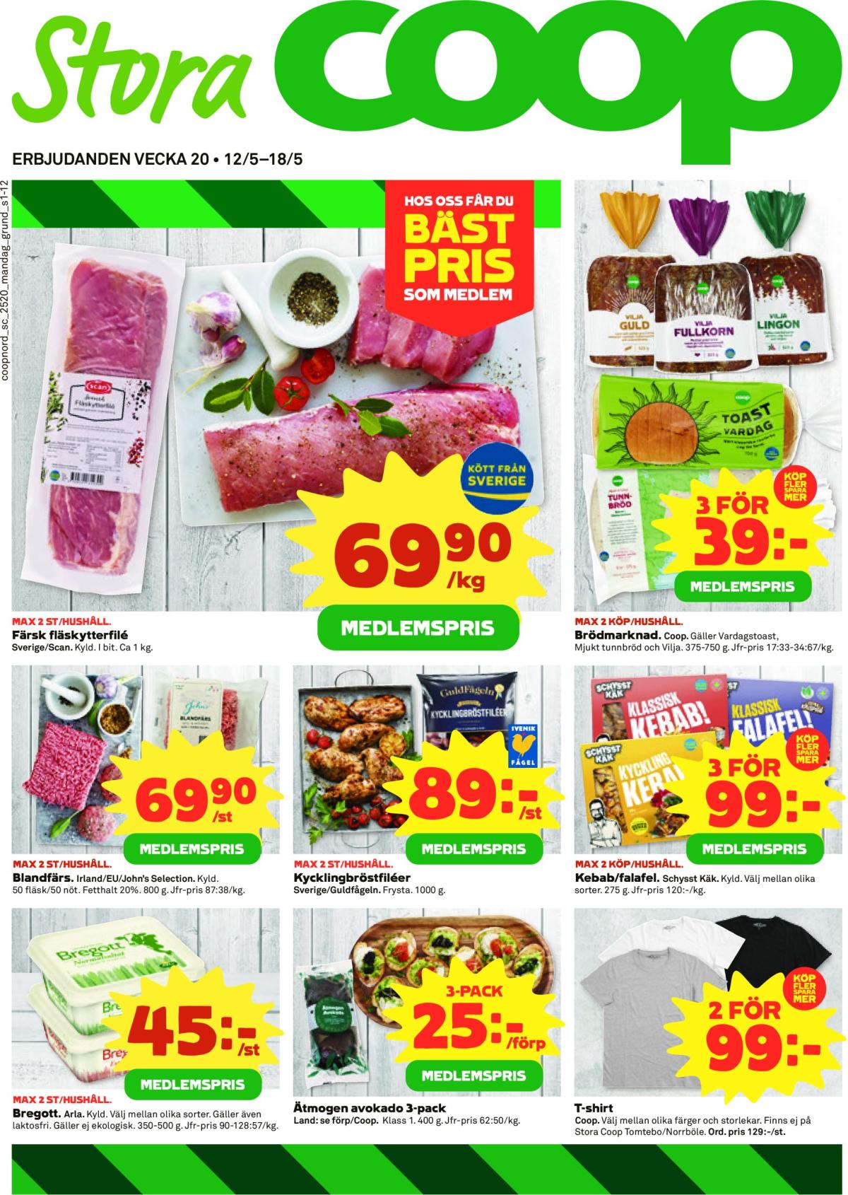 Stora Coop-reklambladet giltigt från 12/05 - 18/05