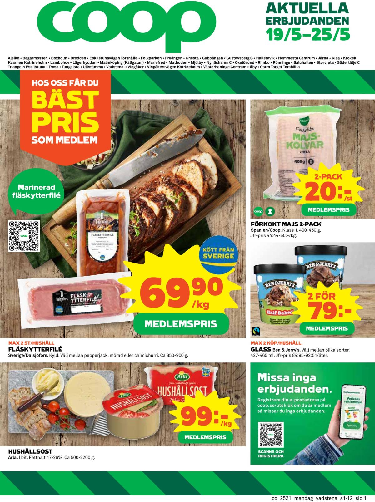 Coop-reklambladet giltigt från 19/05 - 25/05