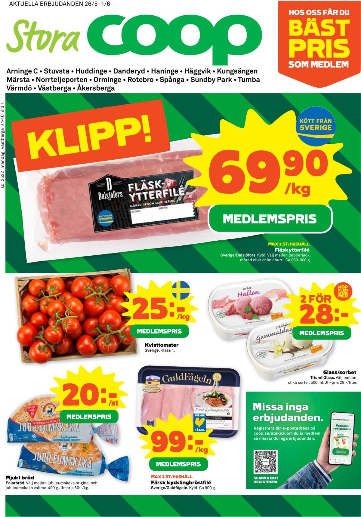 Stora Coop-reklambladet giltigt från 26/05 - 01/06