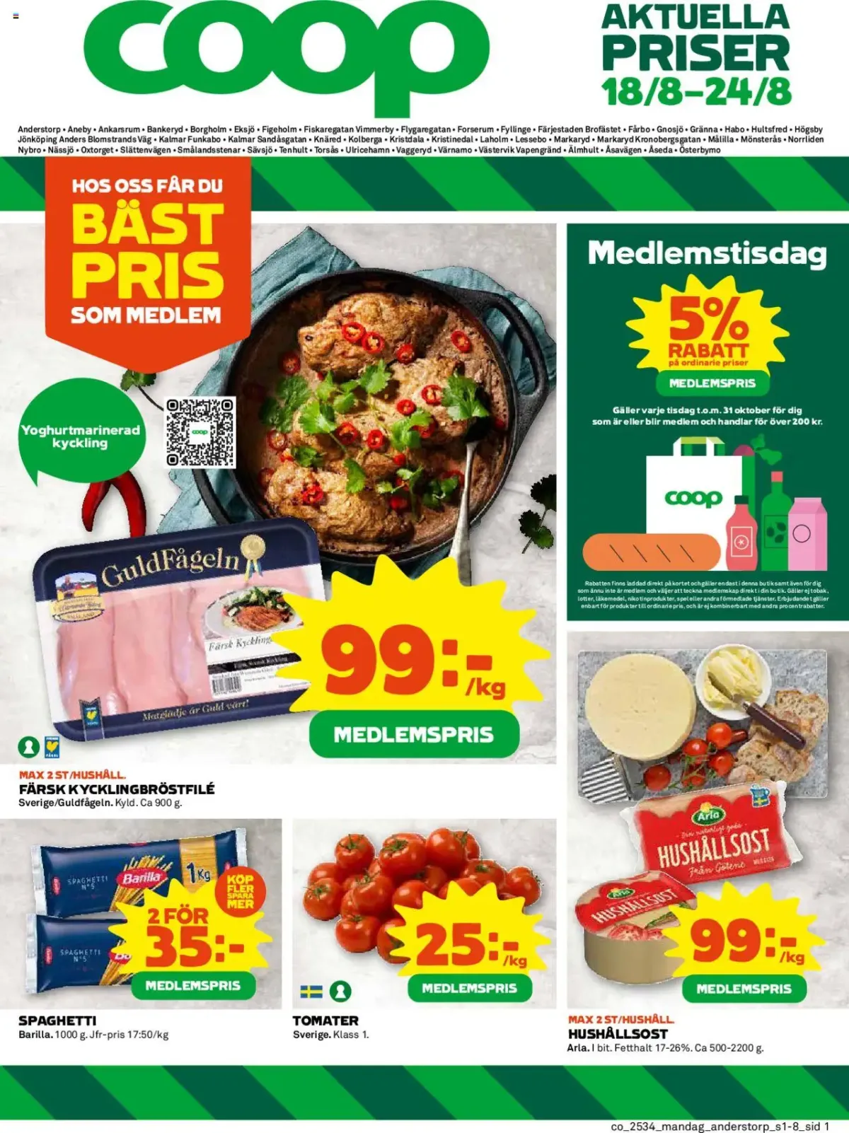 Coop - Knäred från 18/08/2025