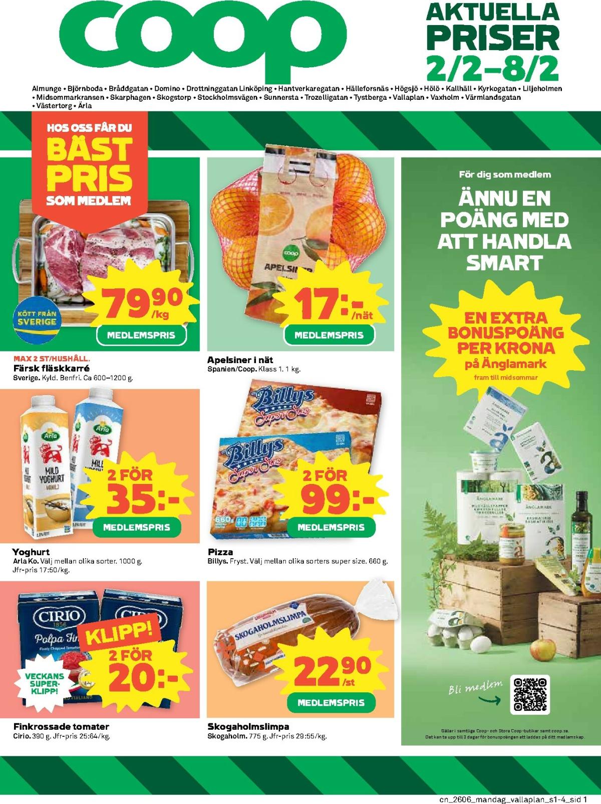 Coop-reklambladet giltigt från 02/02/2026 - 08/02/2026