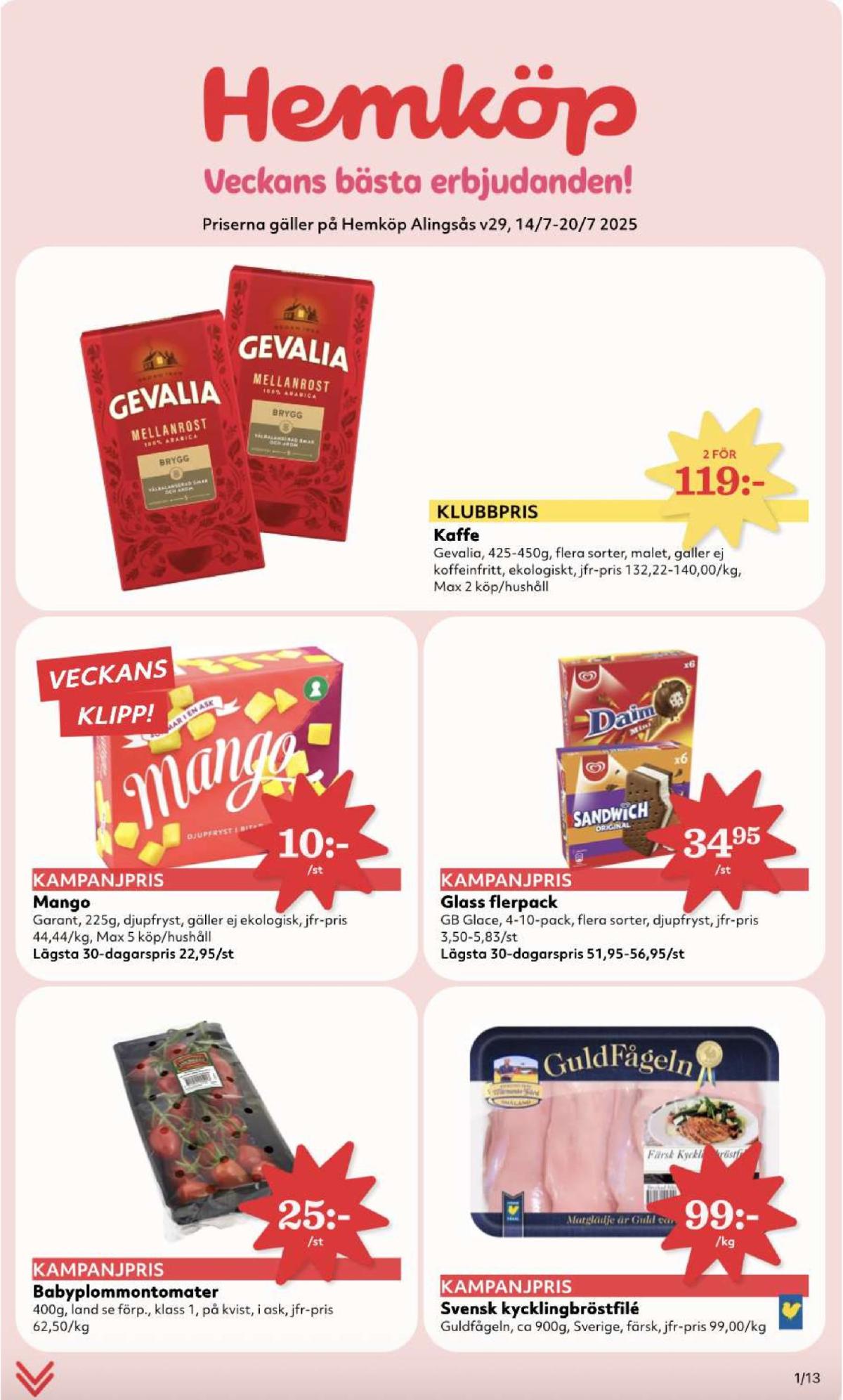 Hemköp-reklambladet giltigt från 14/07 - 20/07