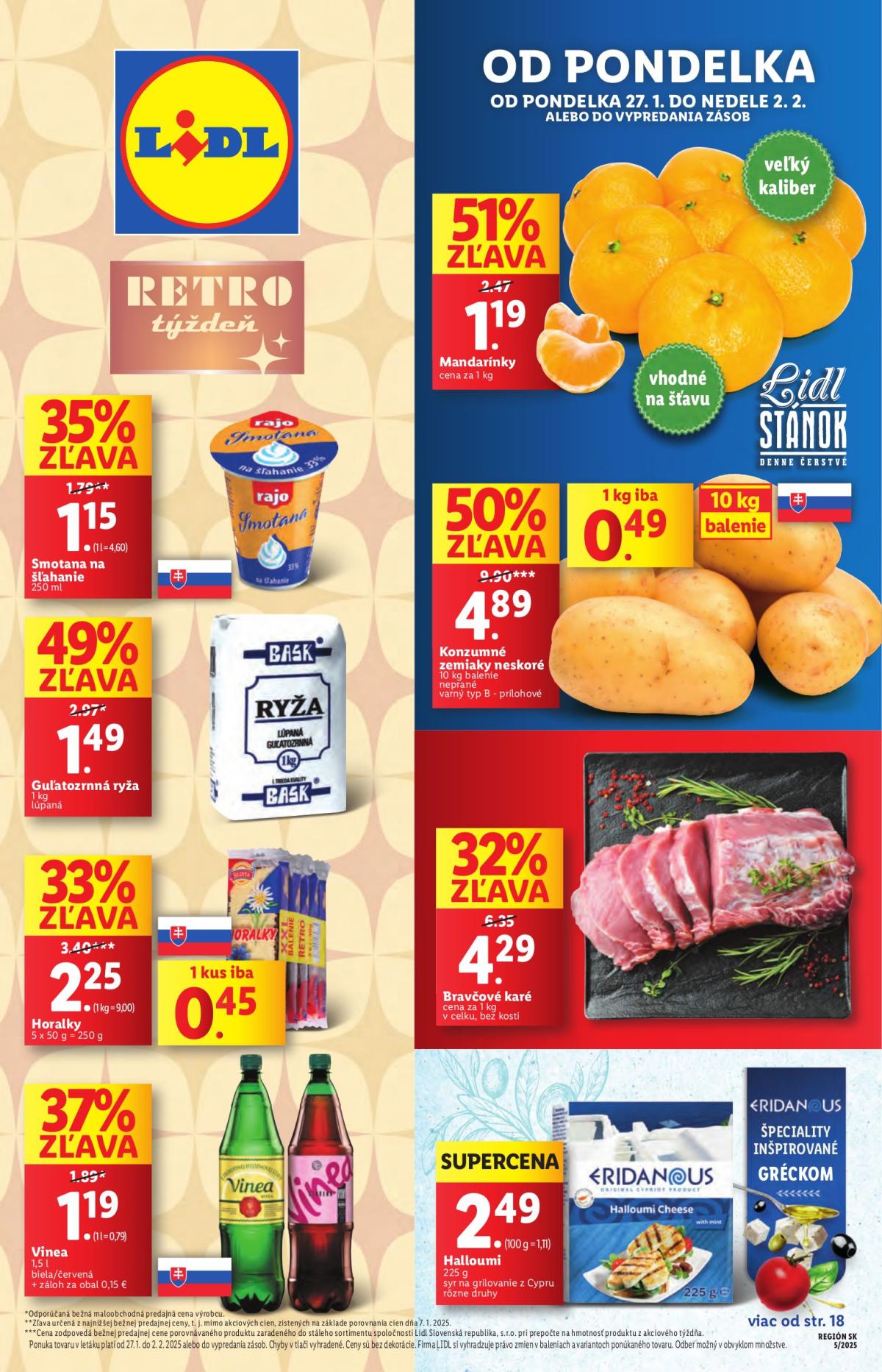 Lidl leták platný od 27.01. - 02.02.