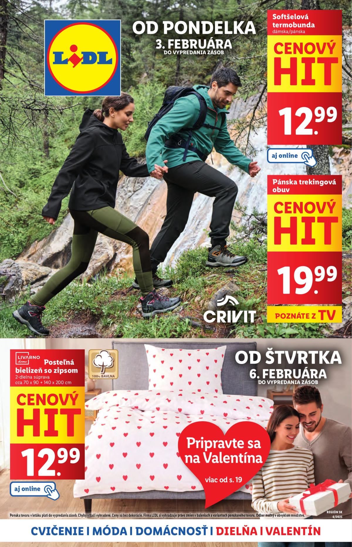 Lidl - Spotrebný tovar leták platný od 03.02. - 09.02.