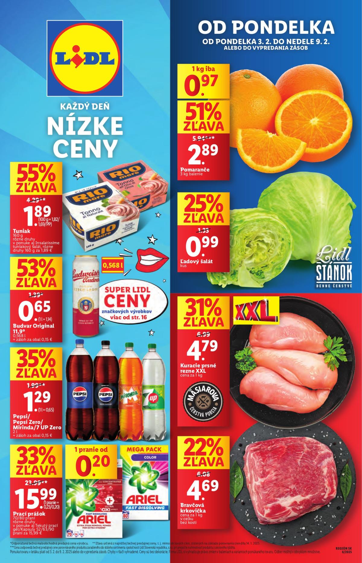 Lidl leták platný od 03.02. - 09.02.