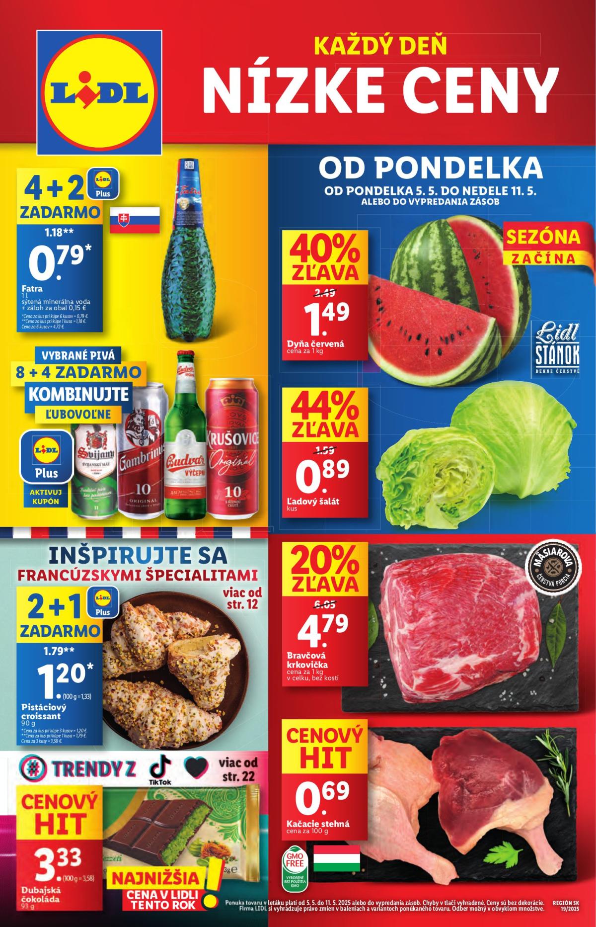 Lidl leták platný od 05.05. - 11.05.