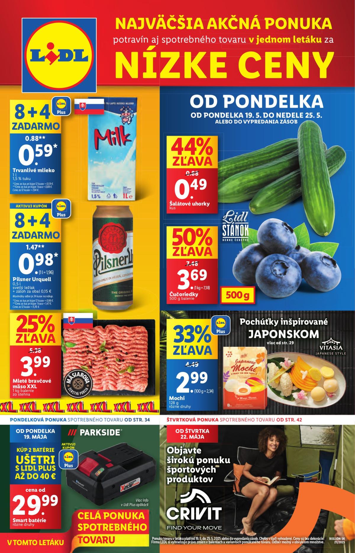 Lidl leták platný od 19.05. - 25.05.