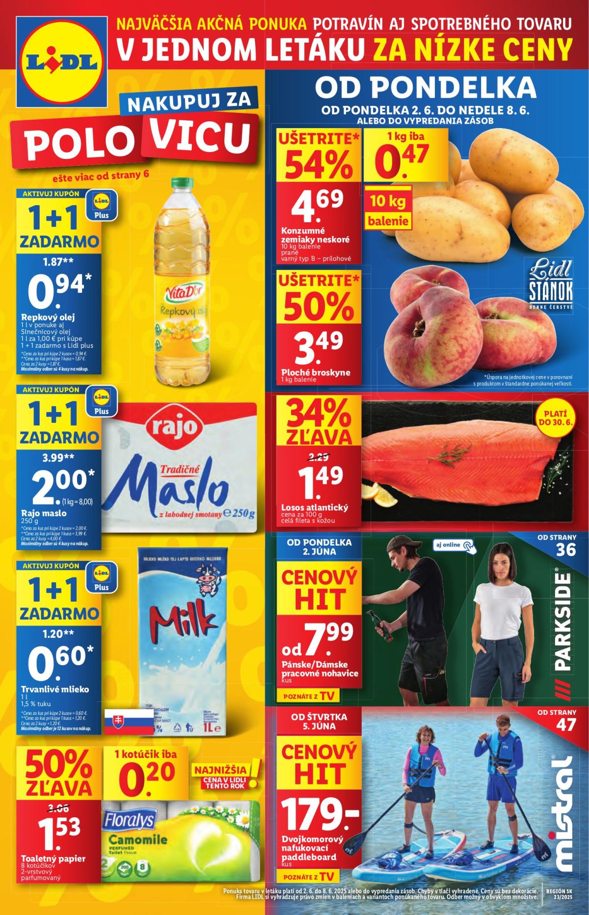 Lidl leták platný od 02.06. - 08.06.