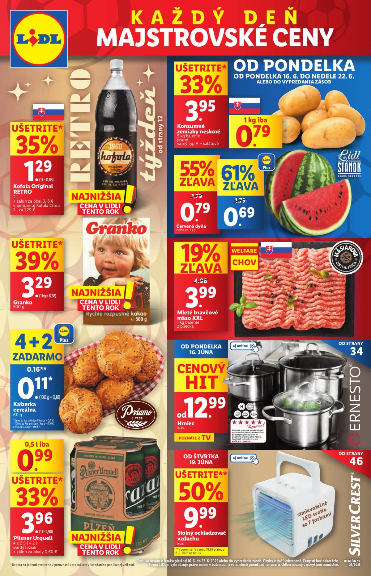 Leták Lidl platný od 16.06. do 22.06.