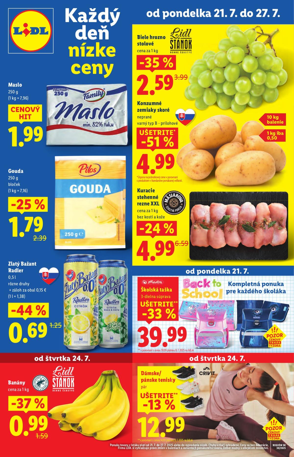 Leták Lidl platný od 21.07. do 27.07.