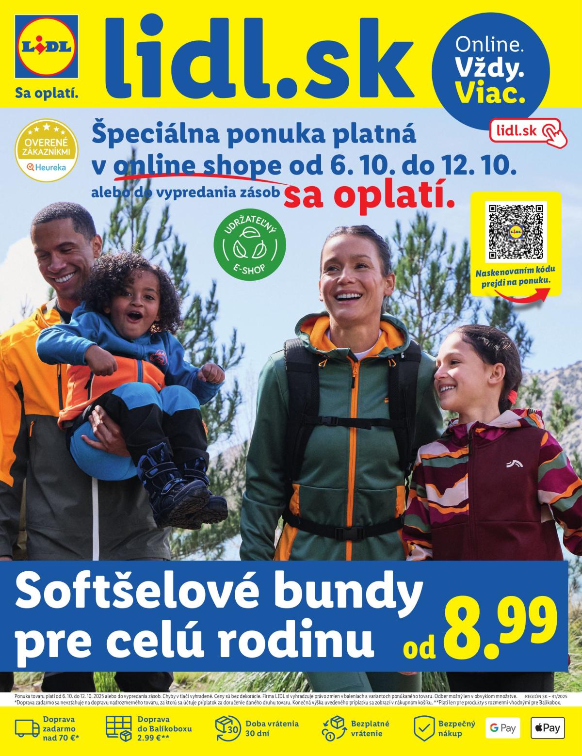Leták Lidl - Online magazín platný od 06.10. do 12.10.