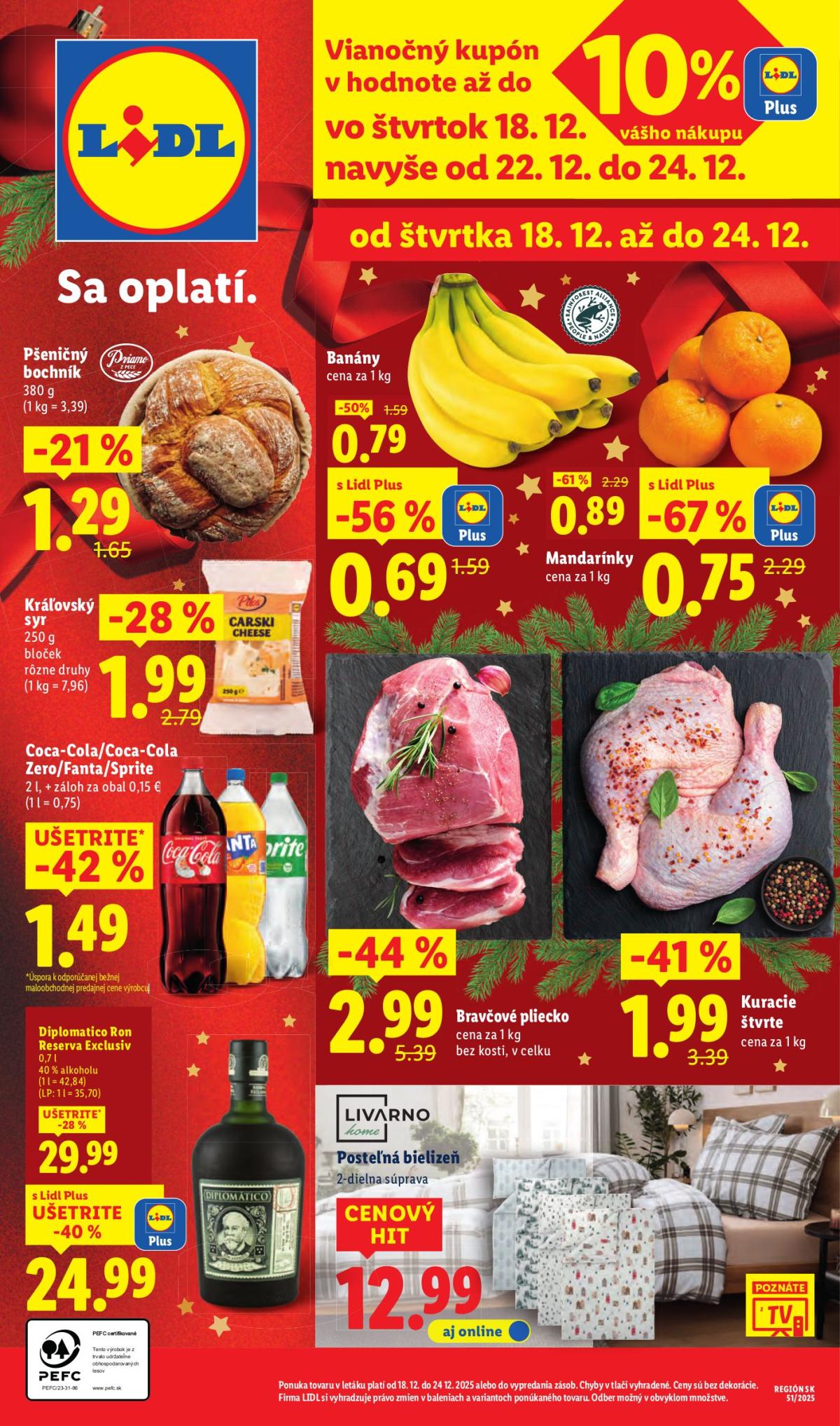 Leták Lidl platný od 18.12. do 24.12.