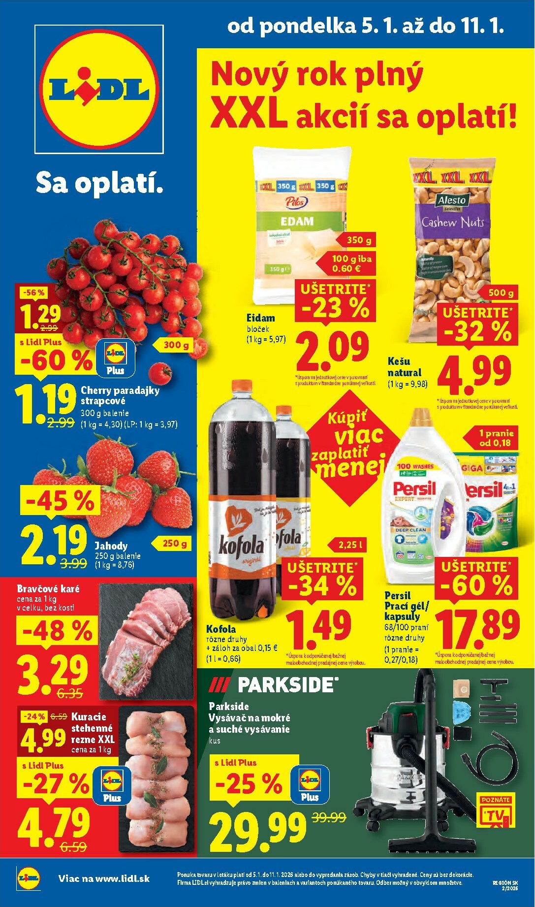 Leták Lidl platný od 05.01. do 11.01.