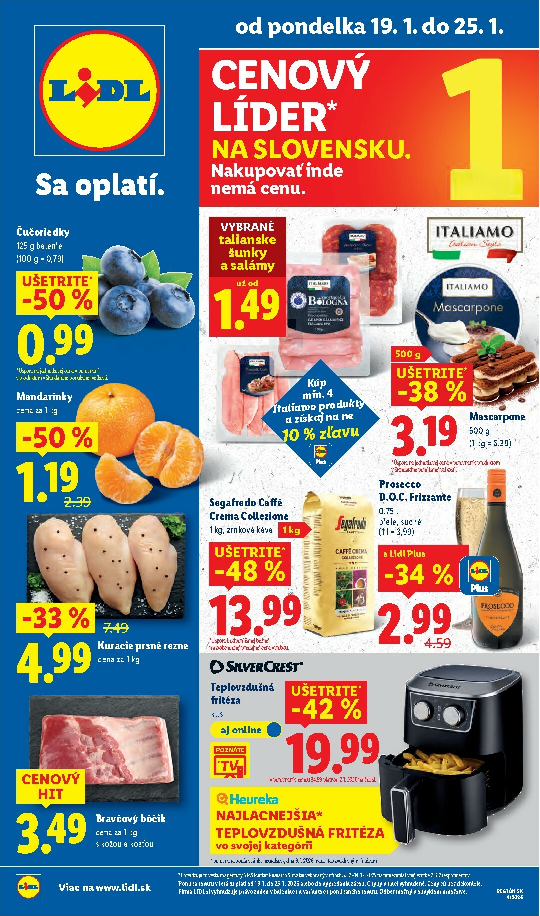 Leták Lidl platný od 19.01. do 25.01.