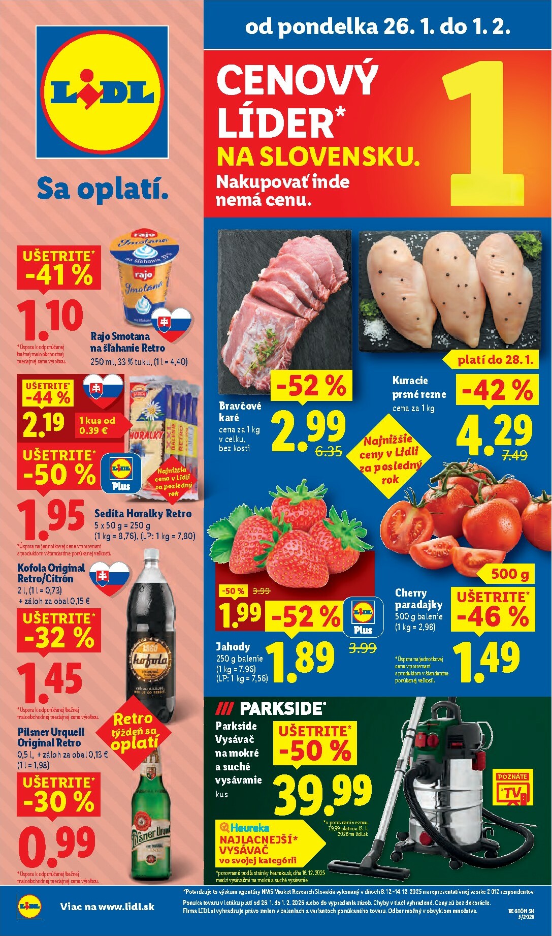 Leták Lidl platný od 26.01. do 01.02.