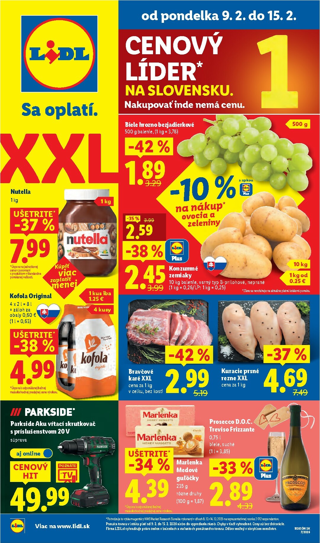 Leták Lidl platný od 09.02.2026 do 15.02.2026