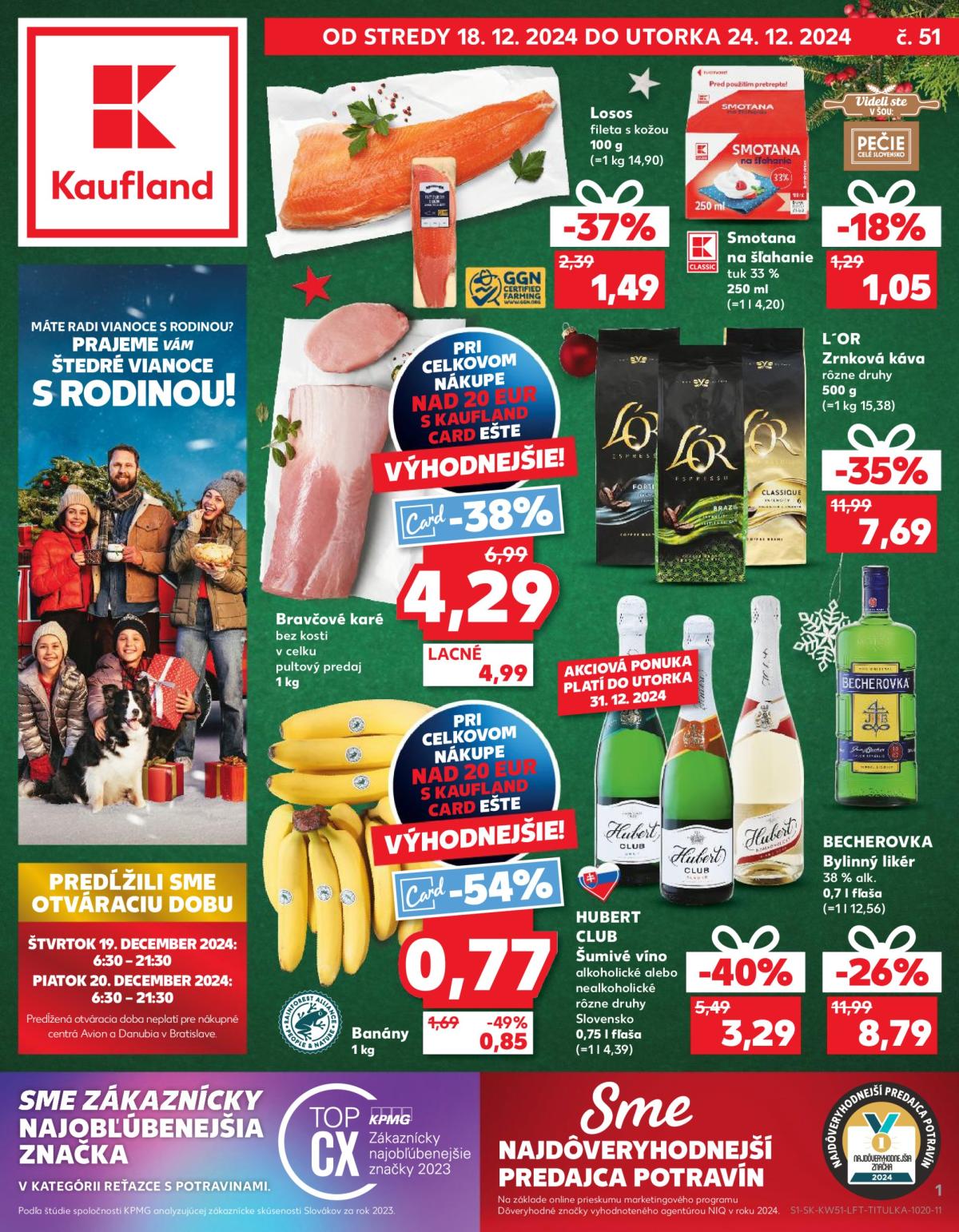 Kaufland leták platný od 18.12. - 24.12.