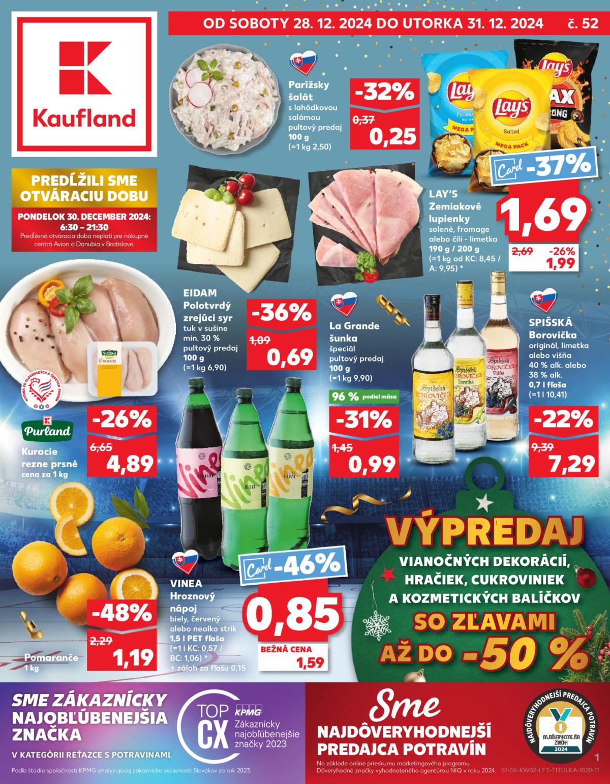 Kaufland leták platný od 28.12. - 31.12.