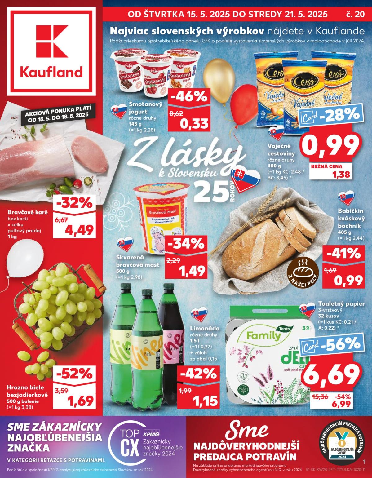 Kaufland leták platný od 15.05. - 21.05.