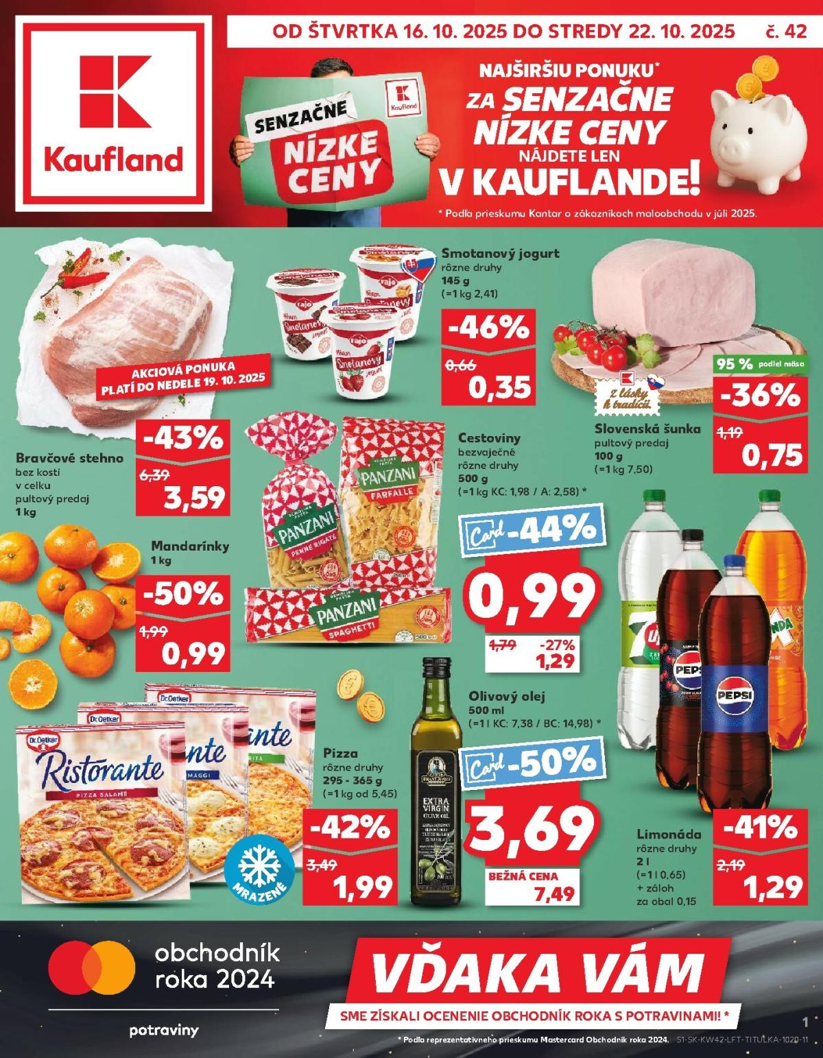 Leták Kaufland platný od 16.10. do 22.10.