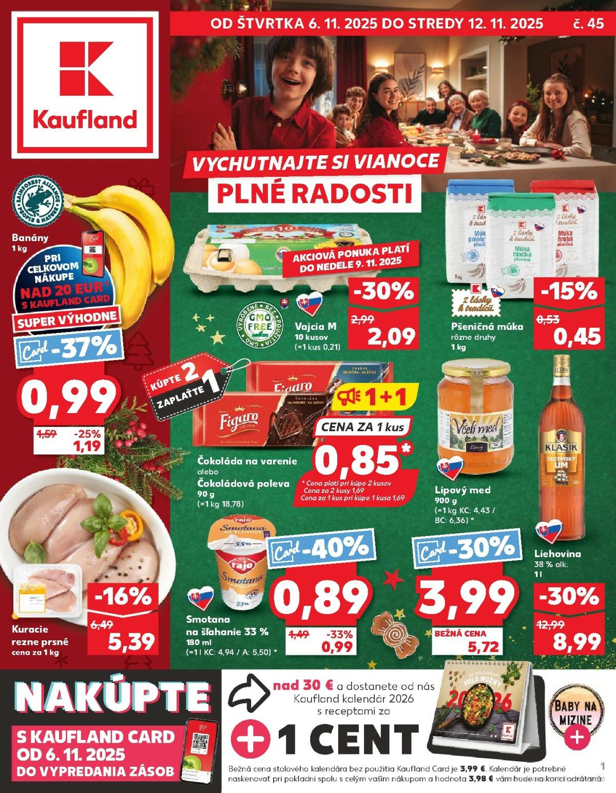 Leták Kaufland platný od 06.11. do 12.11.