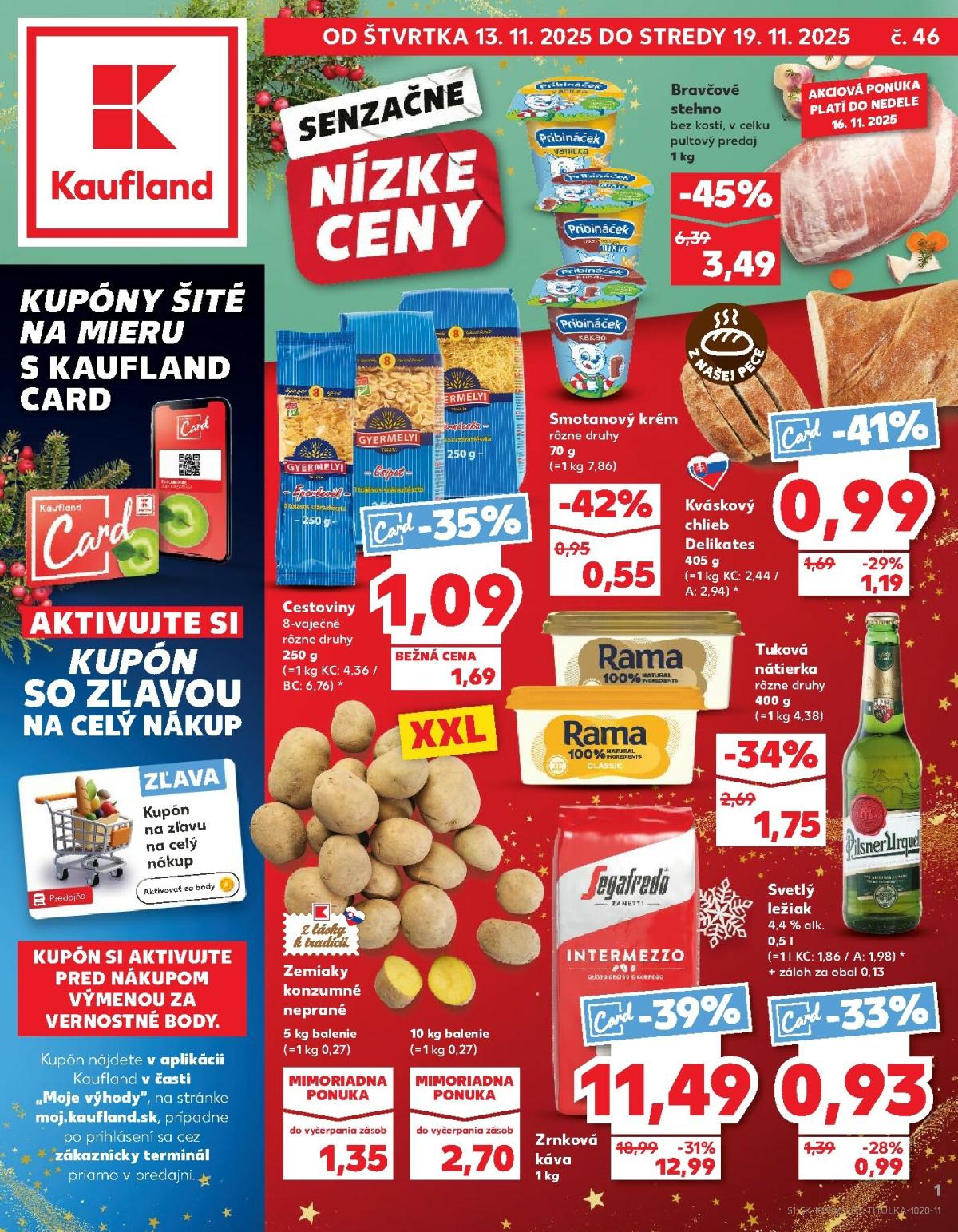 Leták Kaufland platný od 13.11. do 19.11.
