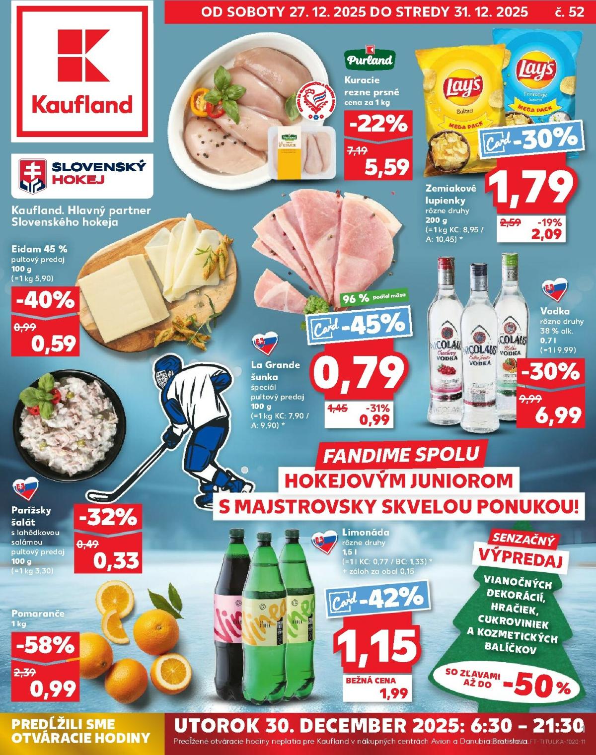 Leták Kaufland platný od 27.12. do 31.12.