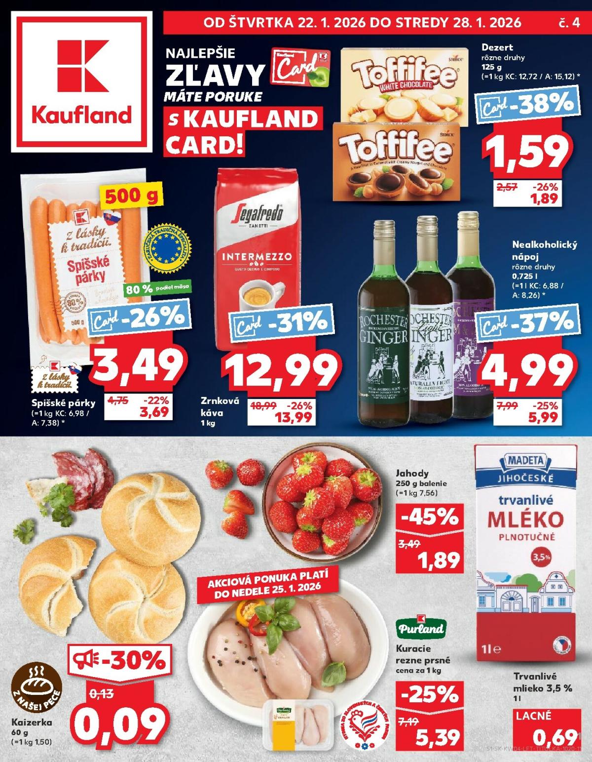 Leták Kaufland platný od 22.01. do 28.01.