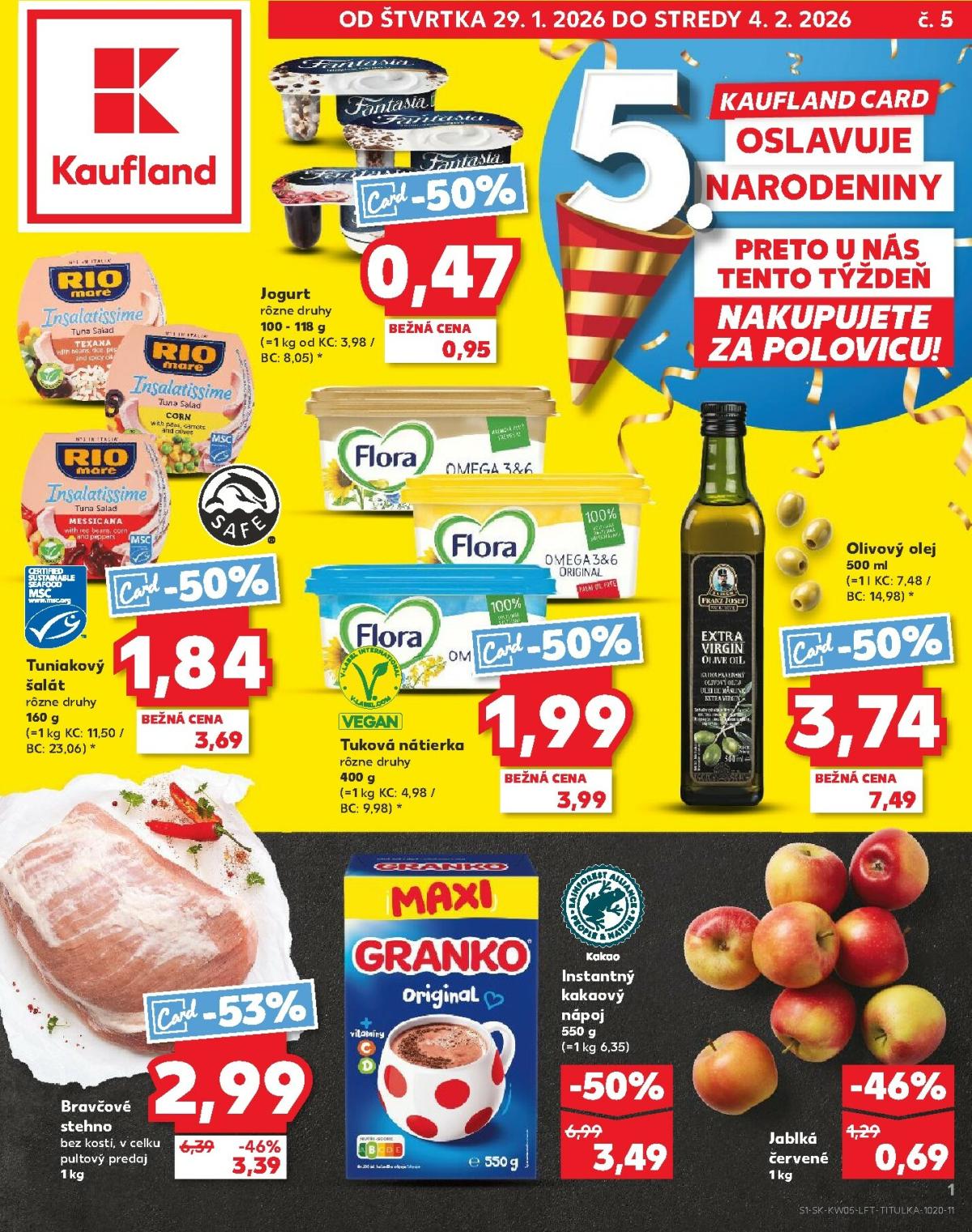 Leták Kaufland platný od 29.01. do 04.02.