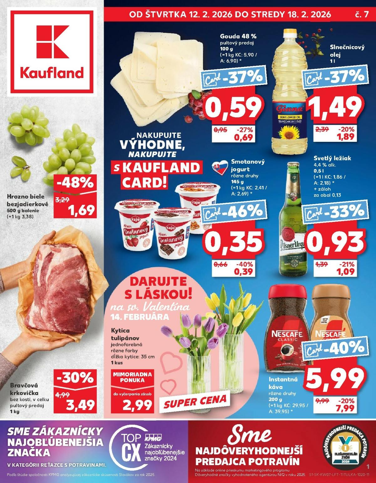 Leták Kaufland platný od 12.02.2026 do 18.02.2026