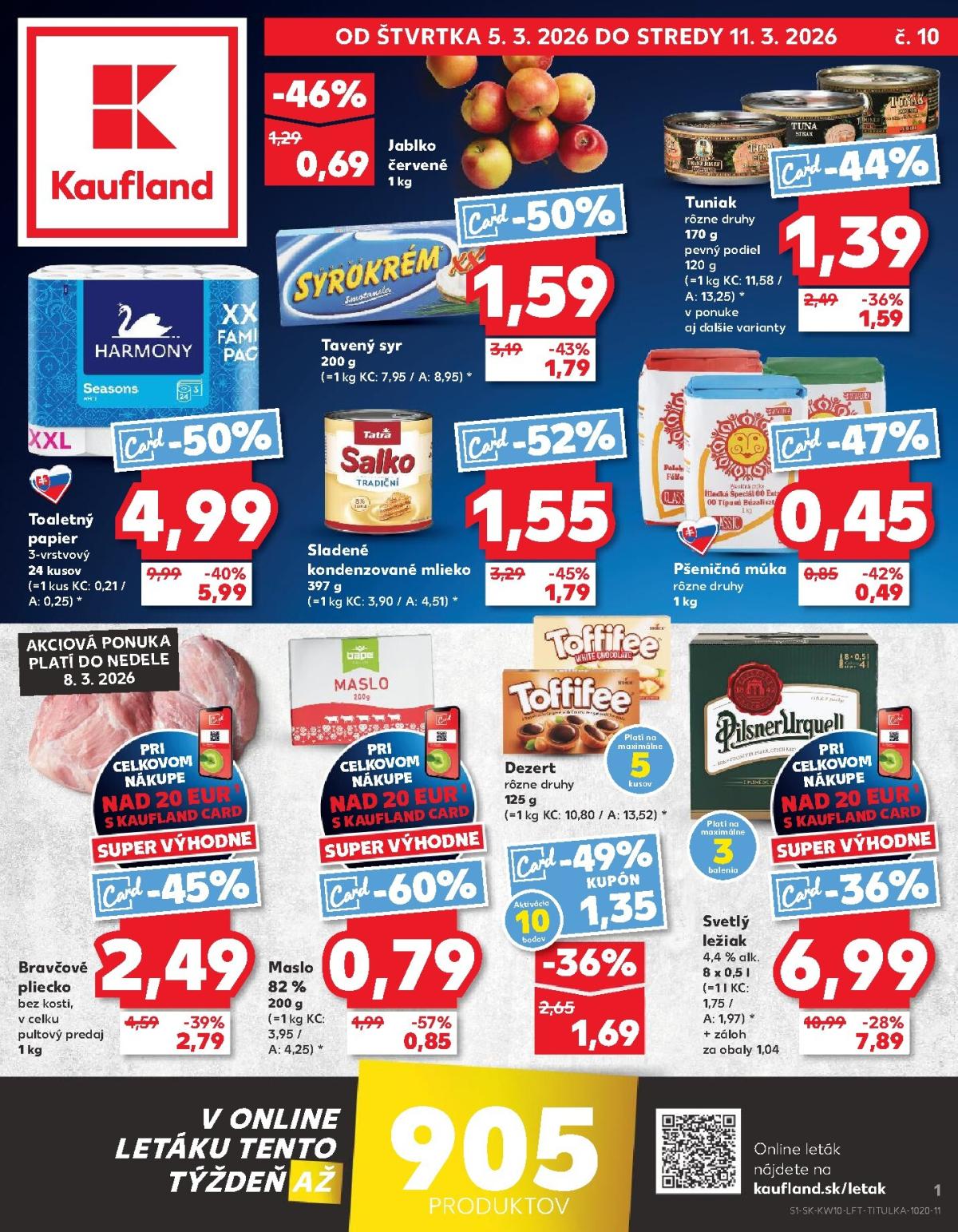 Leták Kaufland platný od 05.03.2026 do 11.03.2026