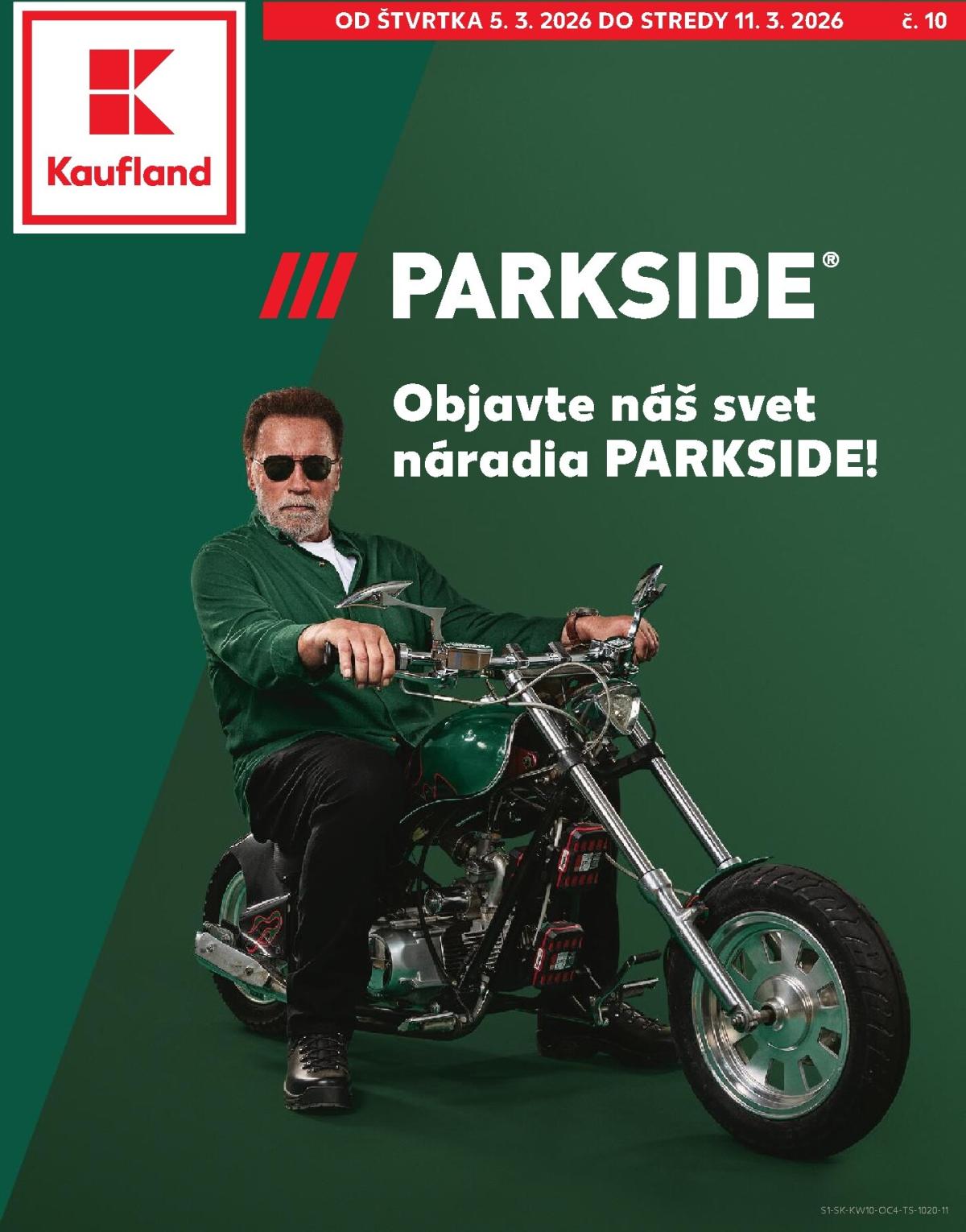 Leták Kaufland - Parkside platný od 05.03.2026 do 11.03.2026