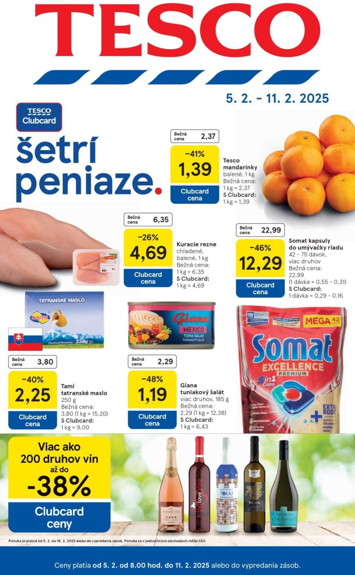 Tesco leták platný od 05.02. - 11.02.