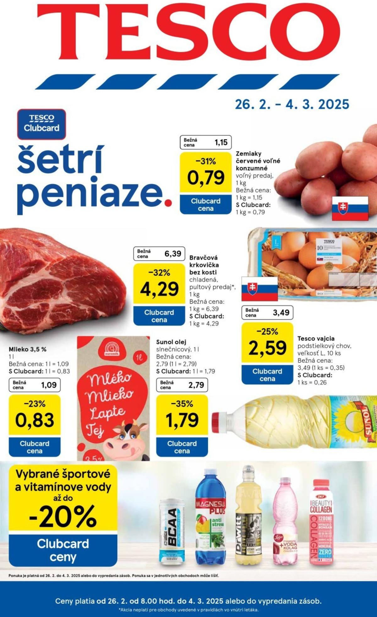 Tesco leták platný od 26.02. - 04.03.