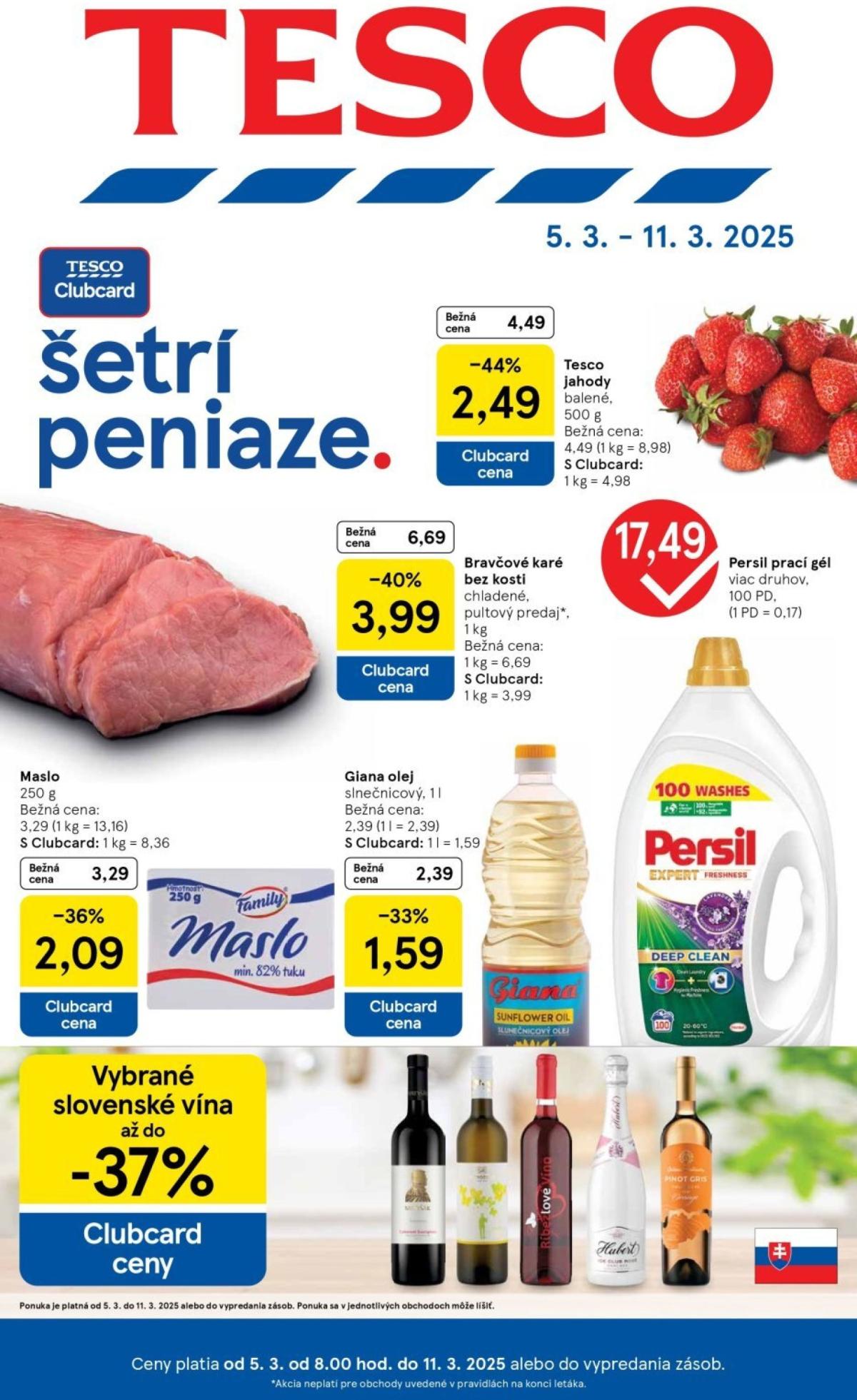 Tesco leták platný od 05.03. - 11.03.