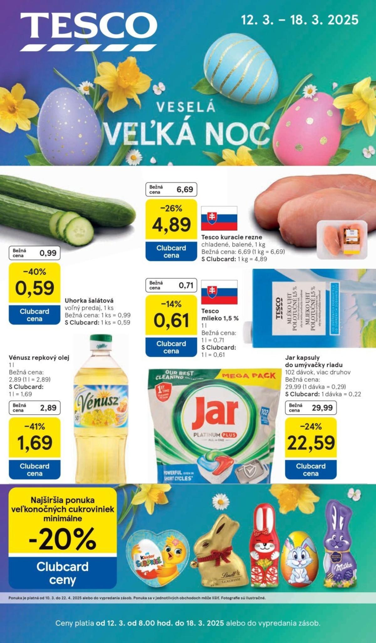 Tesco leták platný od 12.03. - 18.03.