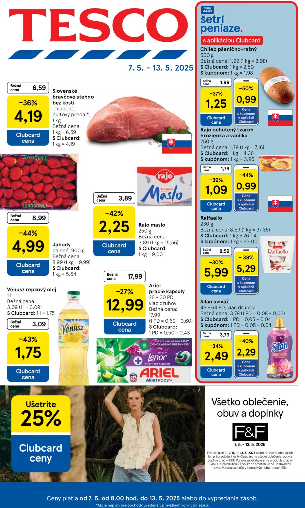 Tesco leták platný od 07.05. - 13.05.