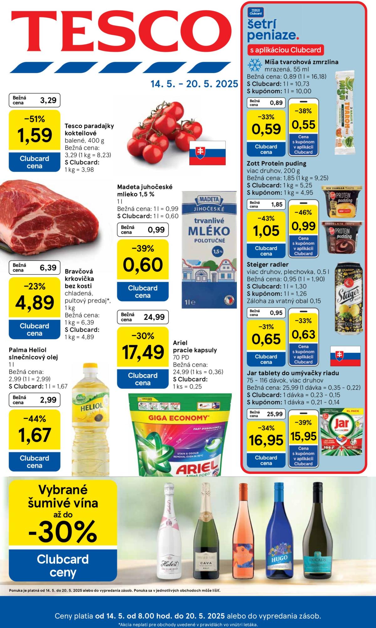 Tesco leták platný od 14.05. - 20.05.