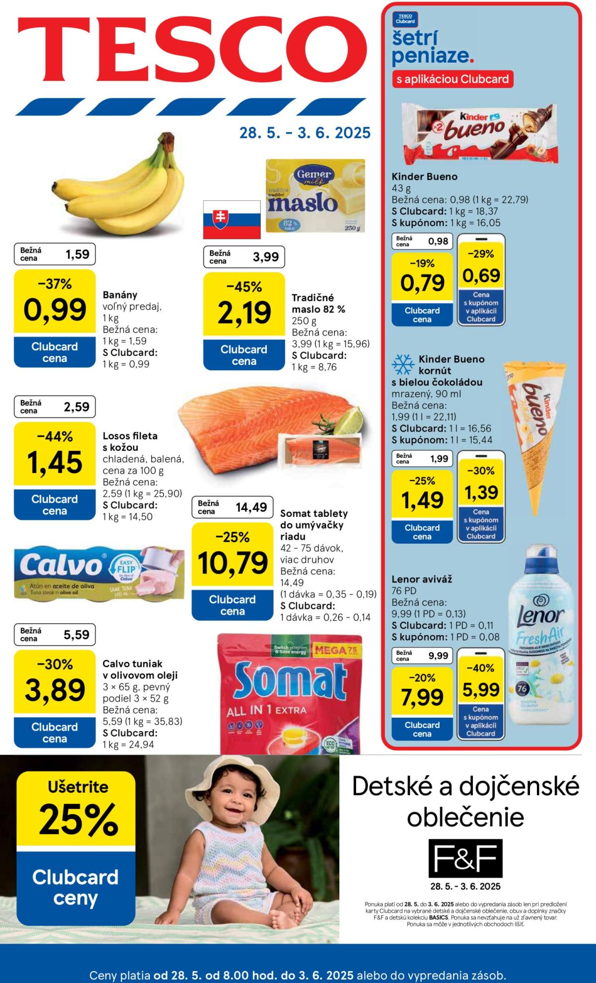 Tesco leták platný od 28.05. - 03.06.