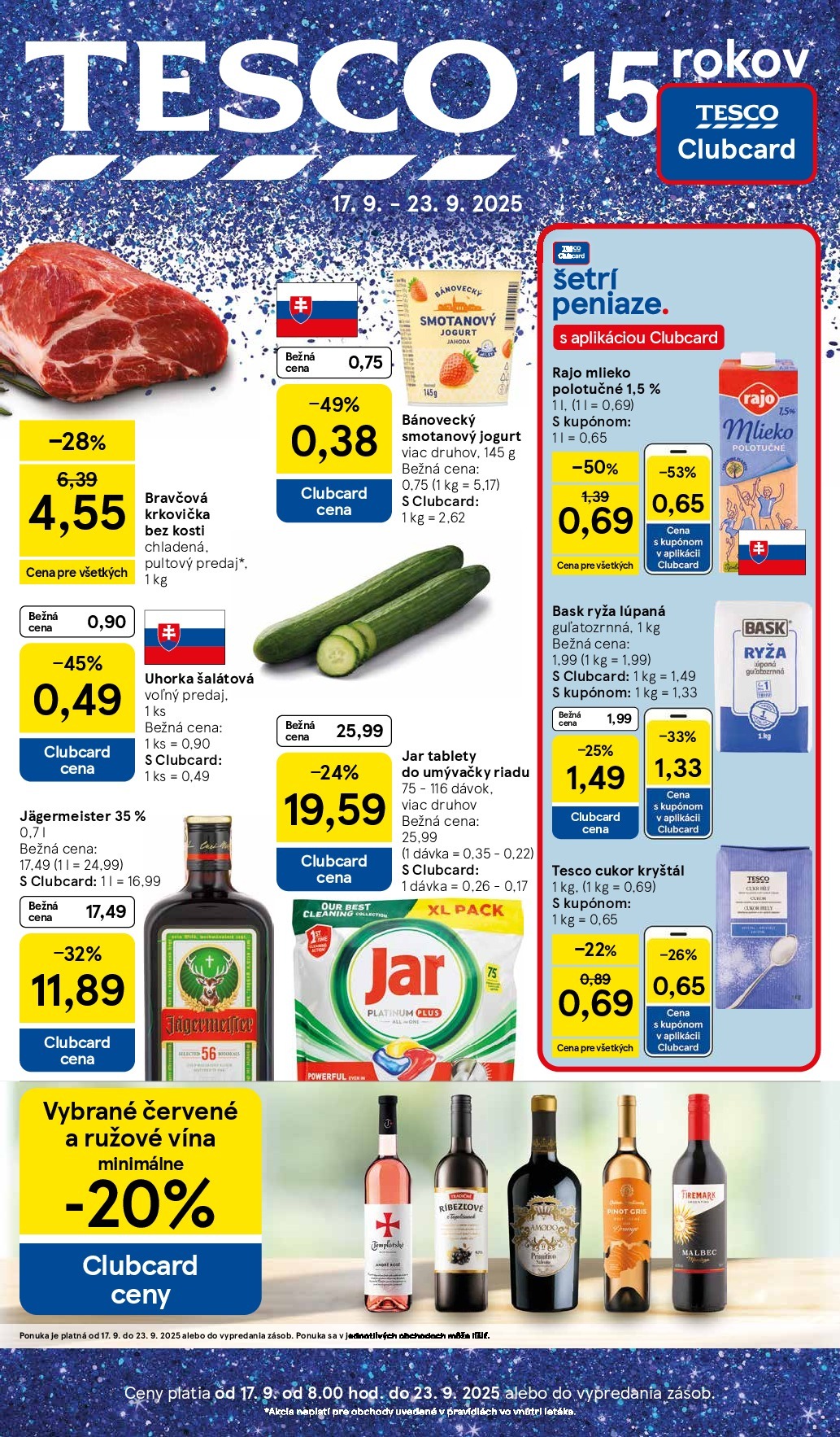 Leták Tesco platný od 17.09. do 23.09.