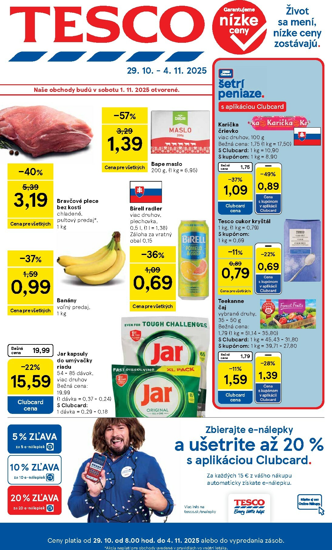 Leták Tesco platný od 29.10. do 04.11.