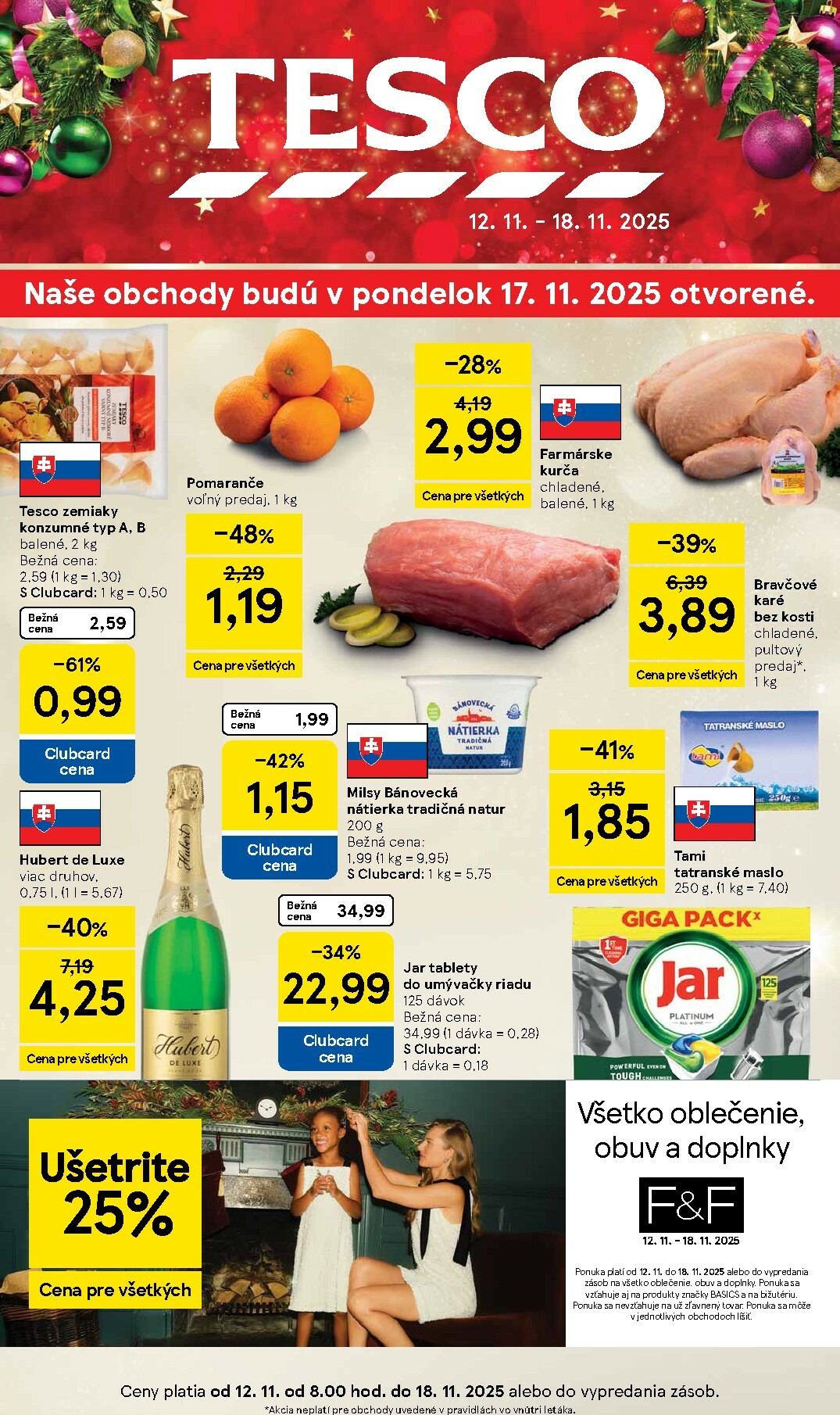 Leták Tesco platný od 12.11. do 18.11.