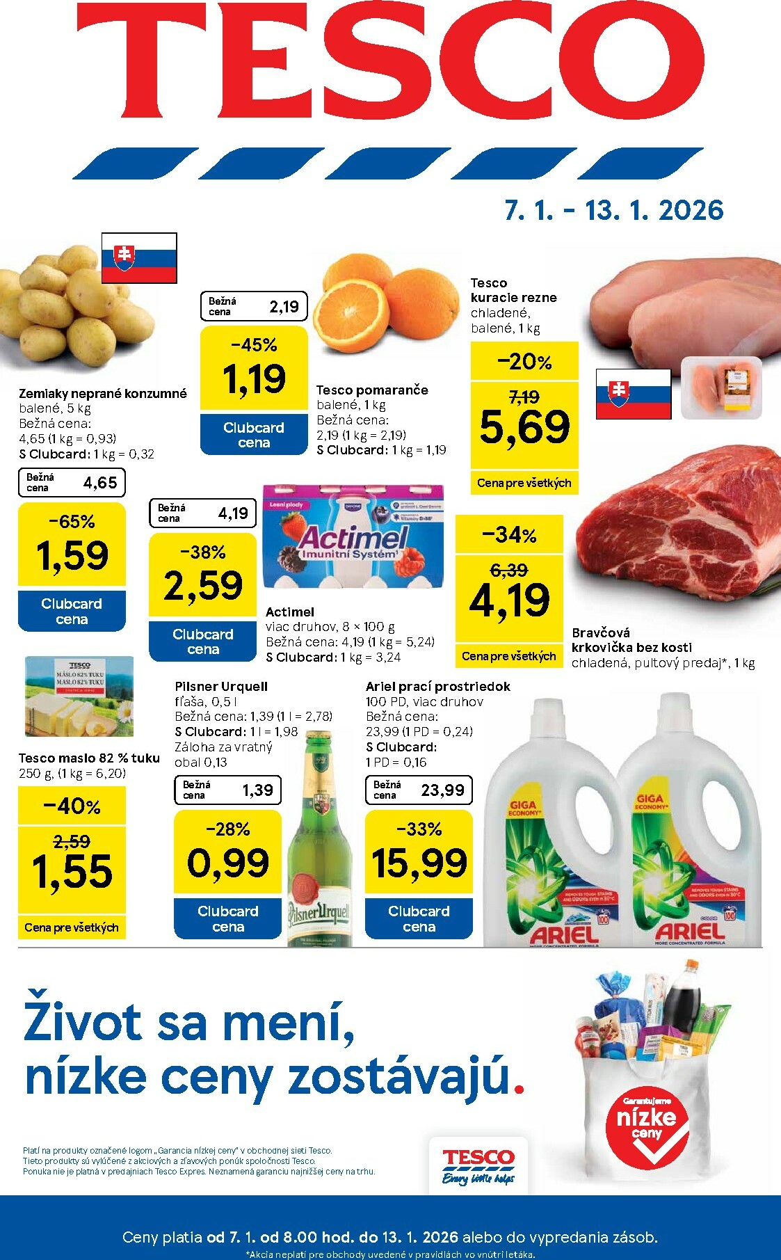 Leták Tesco platný od 07.01. do 13.01.