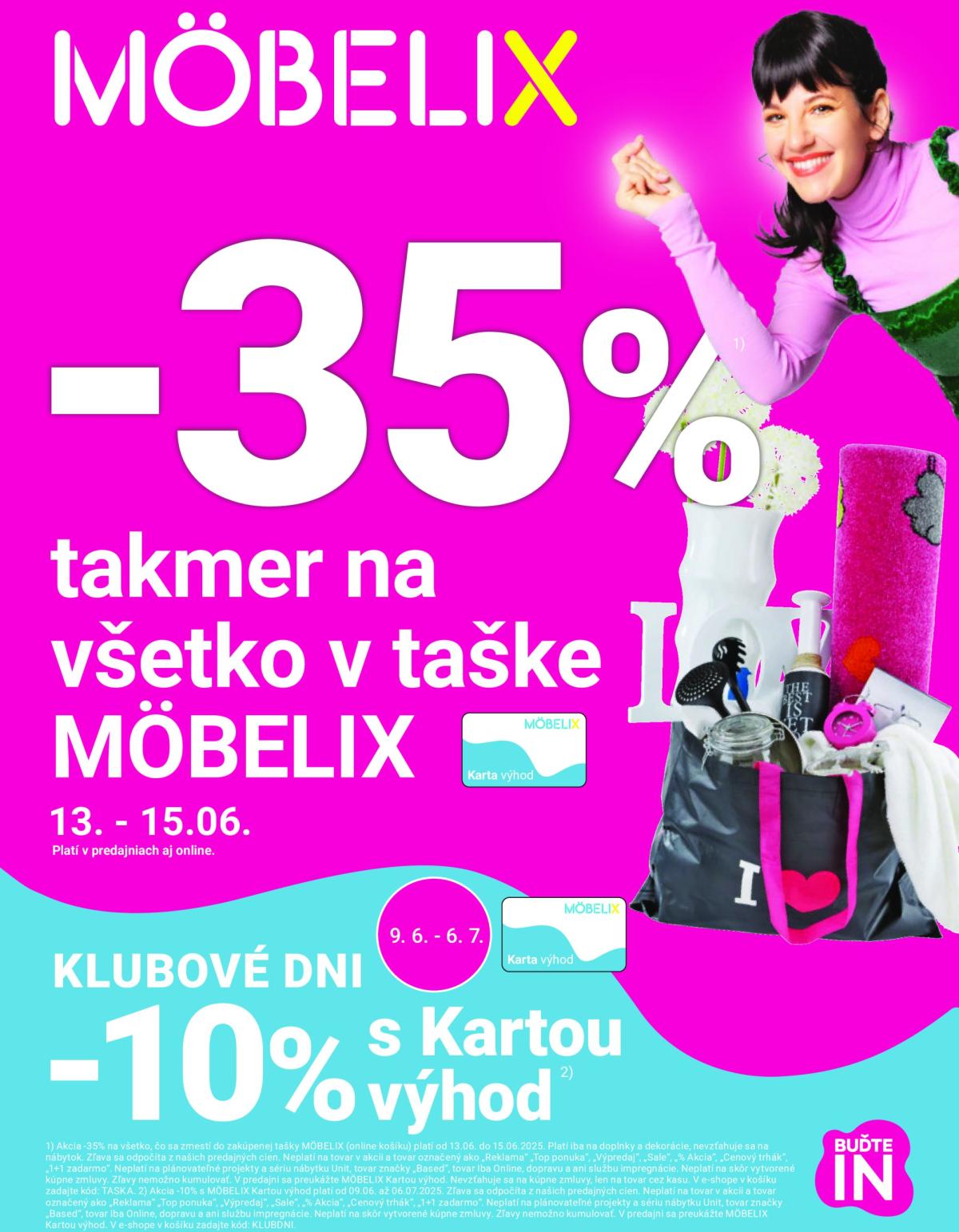 Leták Möbelix platný od 09.06. do 06.07.
