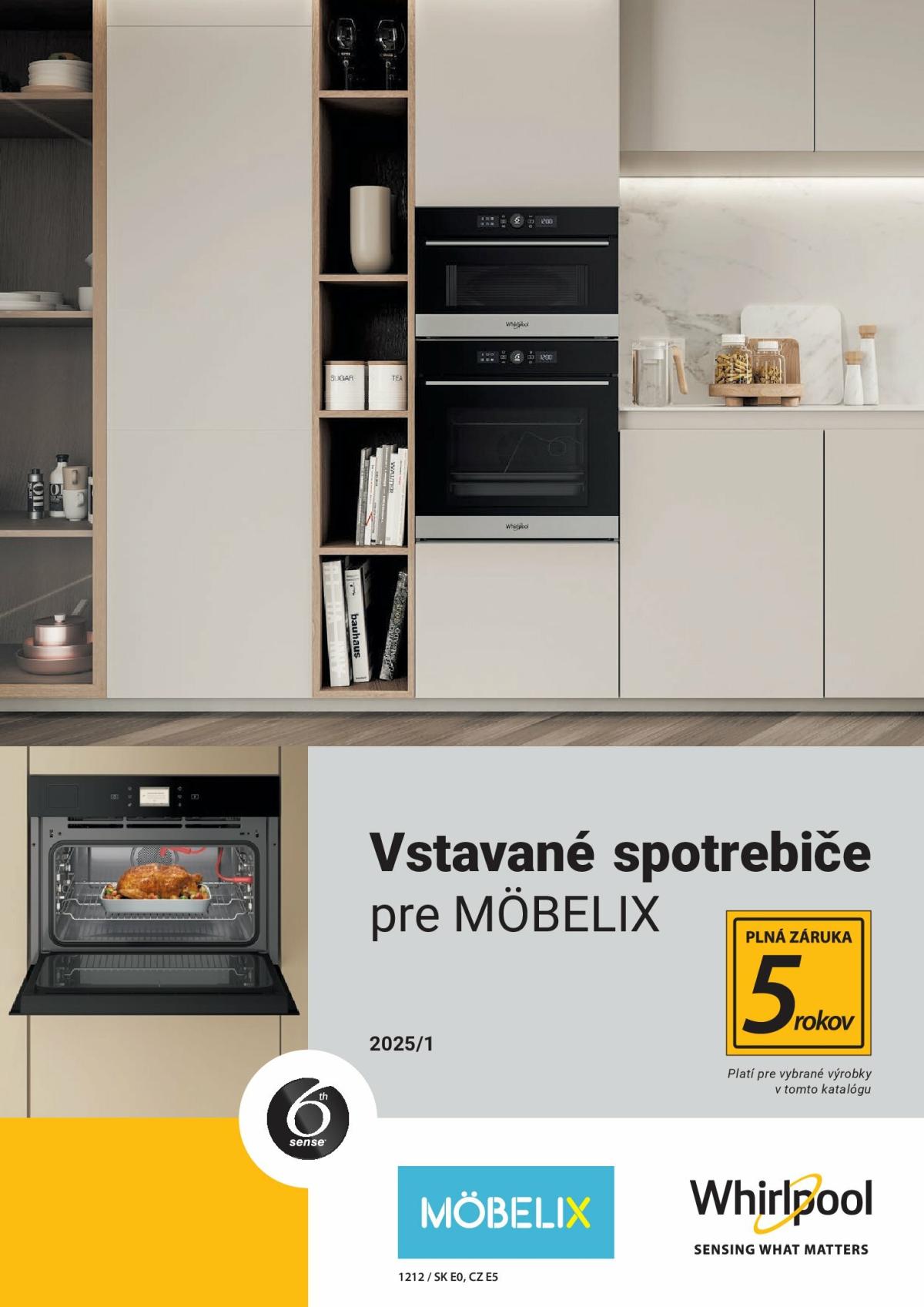 Leták Möbelix - Whirlpool platný od 31.07. do 31.12.