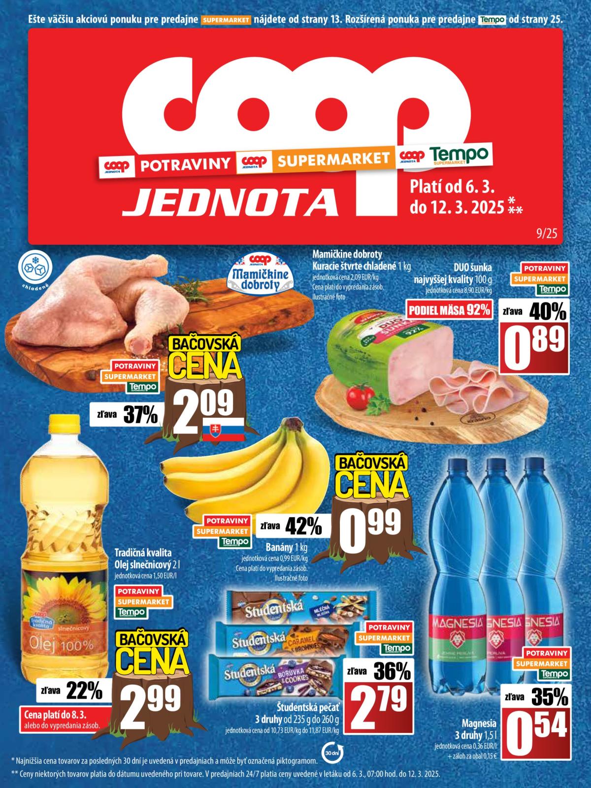 COOP Jednota leták platný od 06.03. - 12.03.