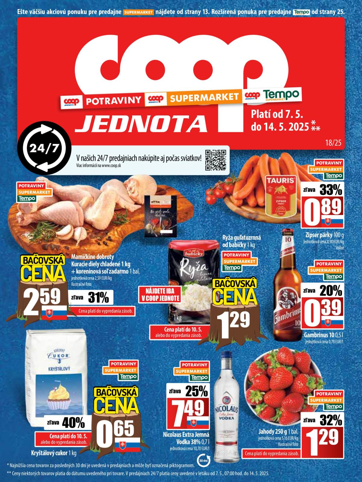COOP Jednota leták platný od 07.05. - 14.05.