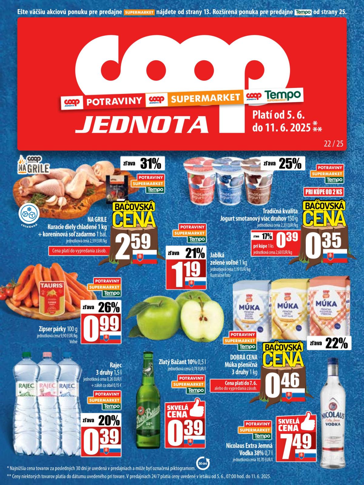 Leták COOP Jednota platný od 05.06. - 11.06.