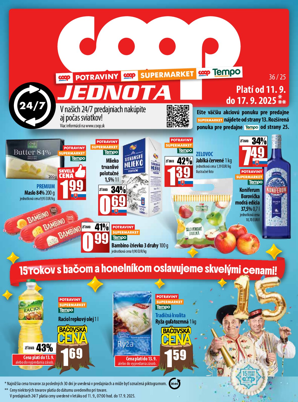 Leták COOP Jednota platný od 11.09. do 17.09.